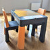 Комплект Tega TEGGI MULTIFUN стіл+2 стільці TI-011-172 graphite/mustard